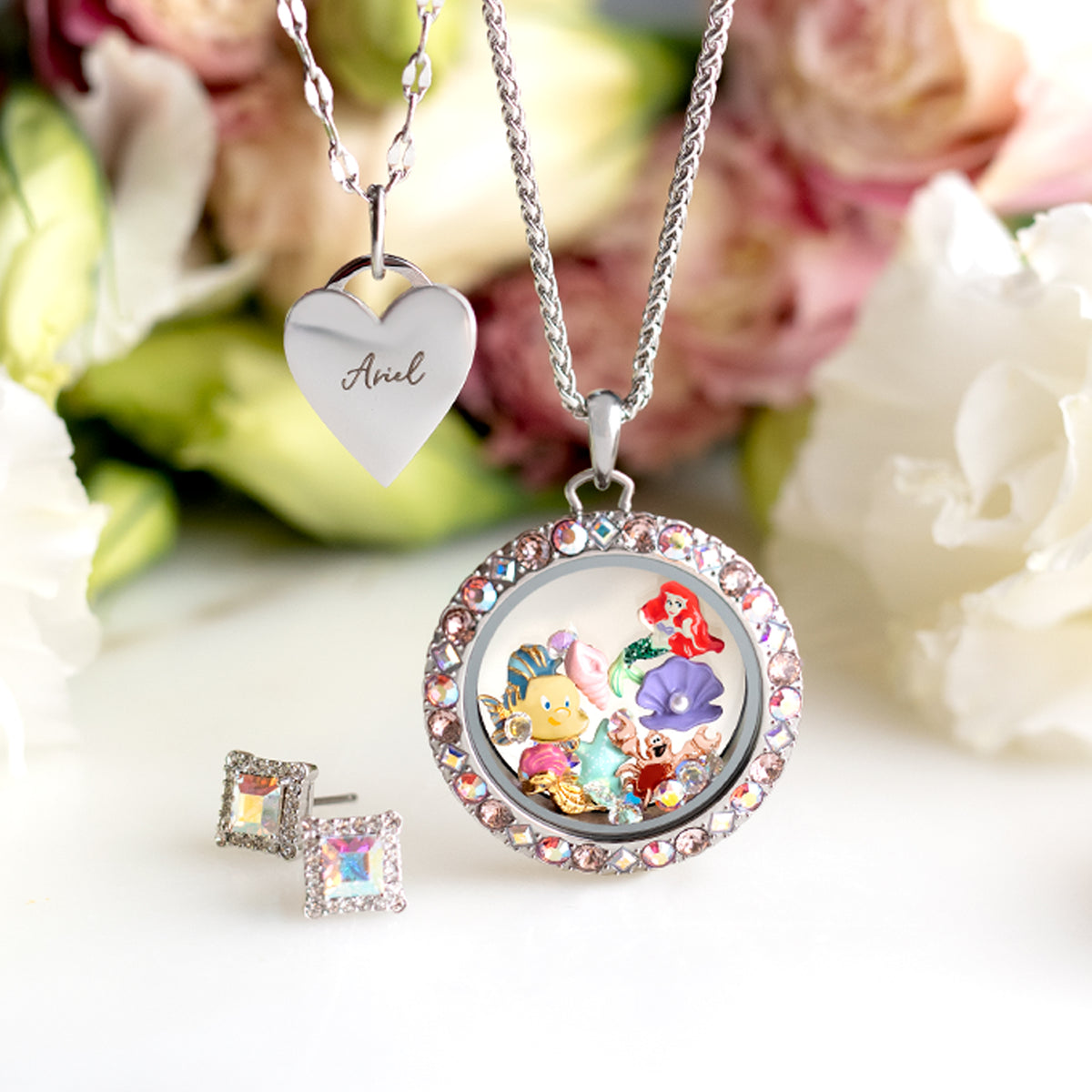 Origami Owl Disney Ariel Charm set orders of 7