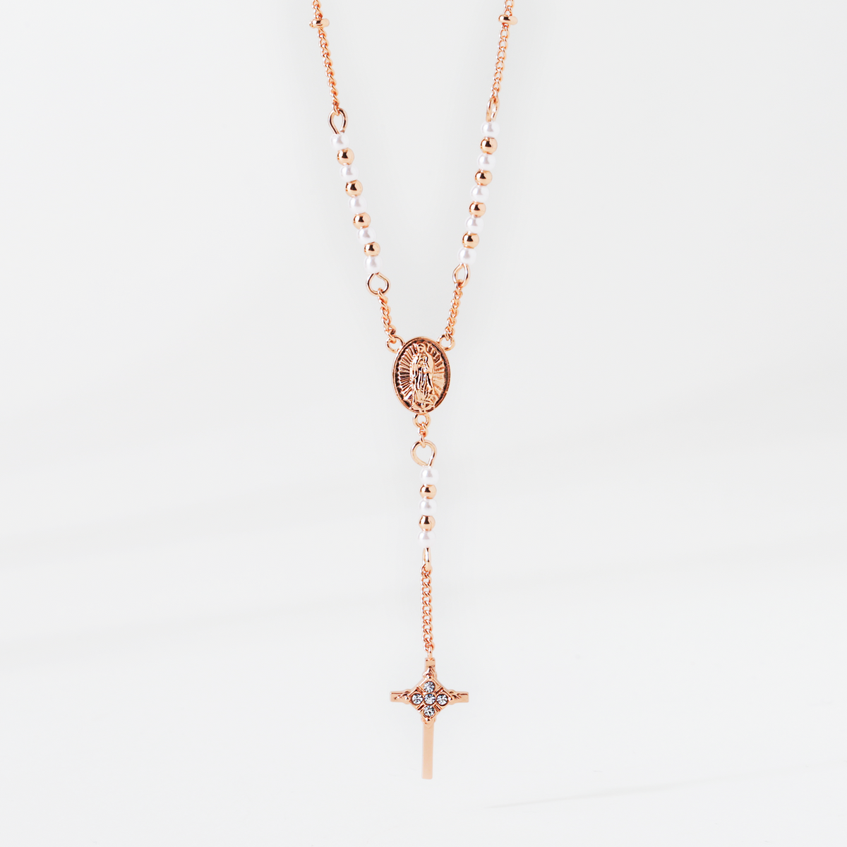 Dainty 2025 rosary necklace