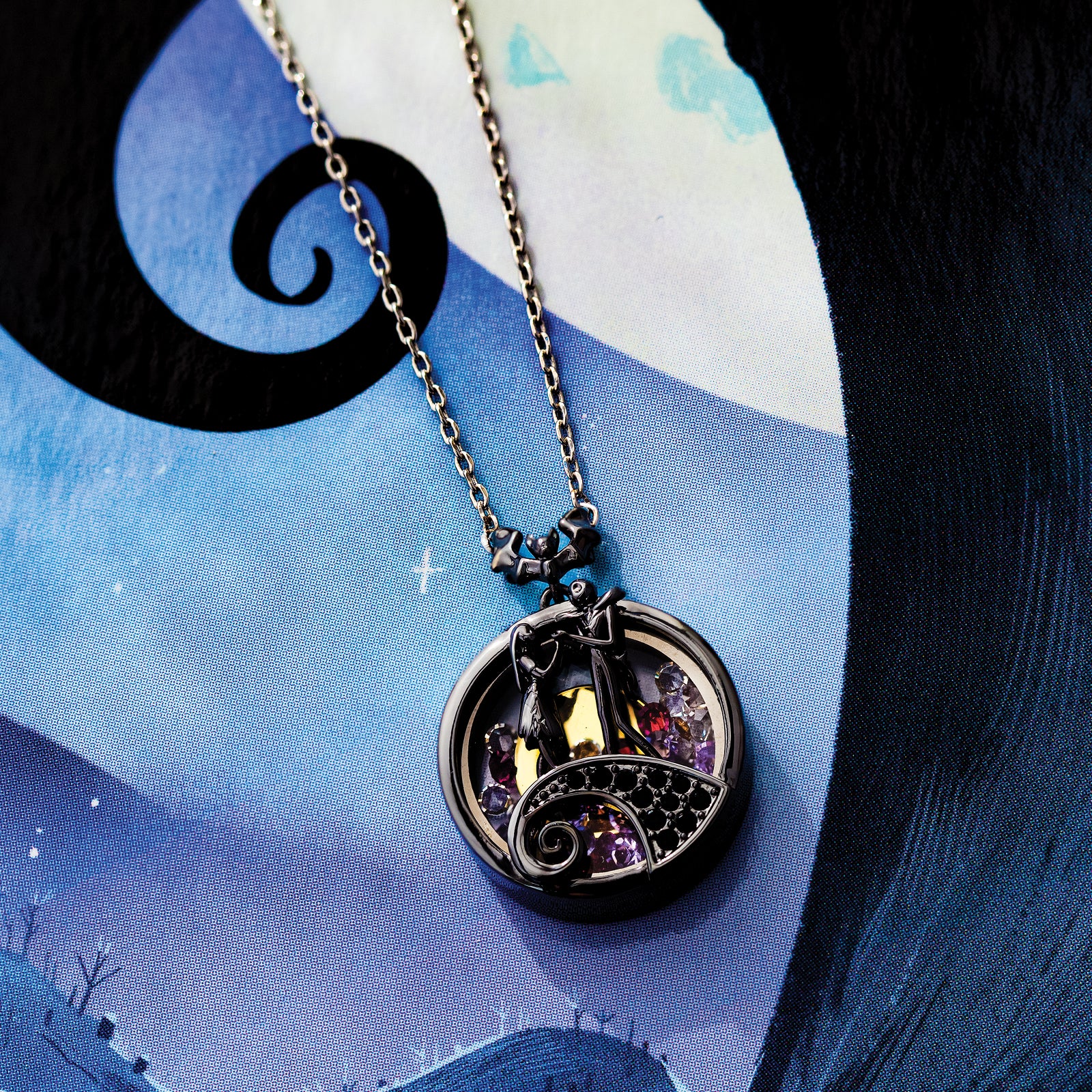 Disney Nightmare Before Christmas Capsule Locket Necklace 18 20 Think Goodness