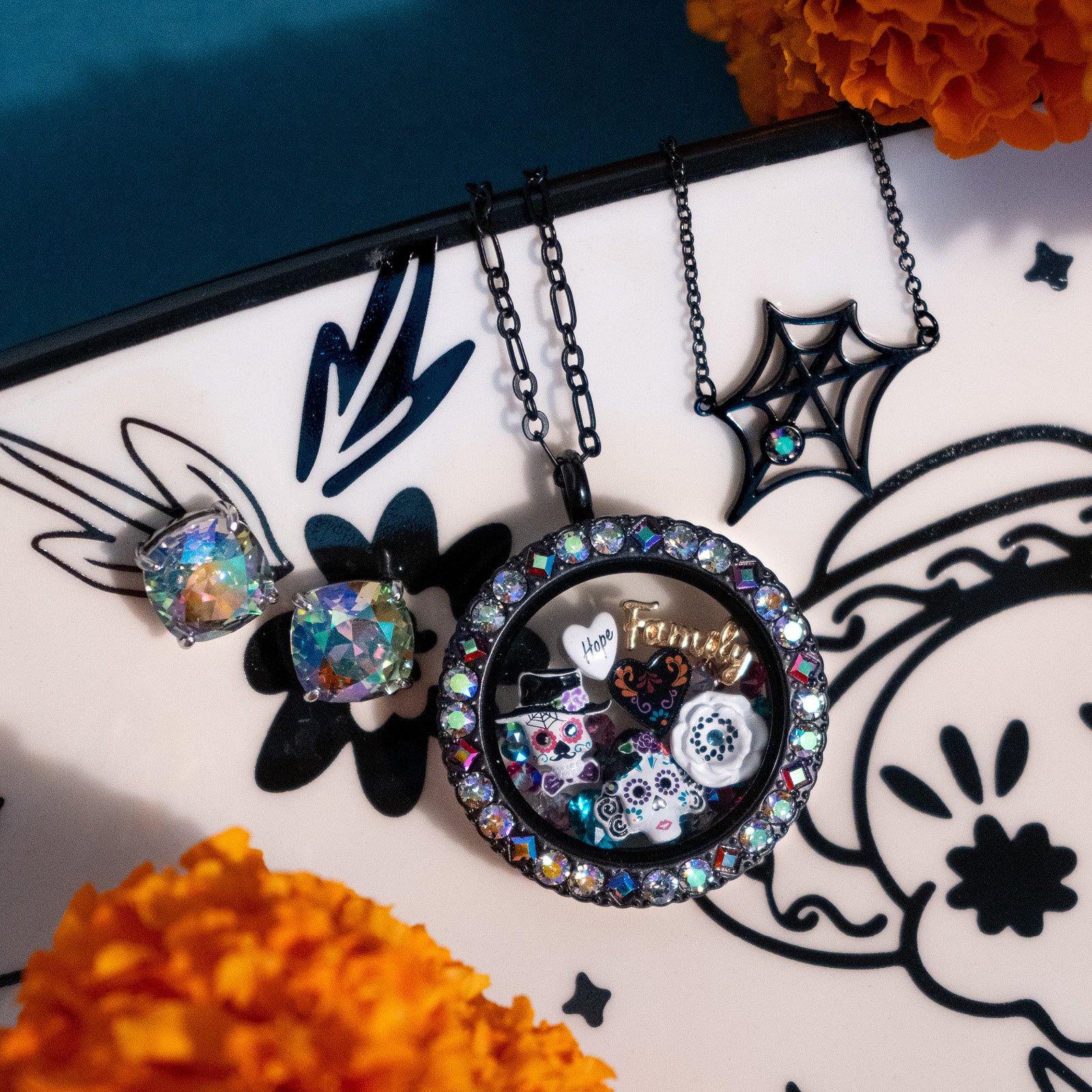 Origami owl halloween charms clearance