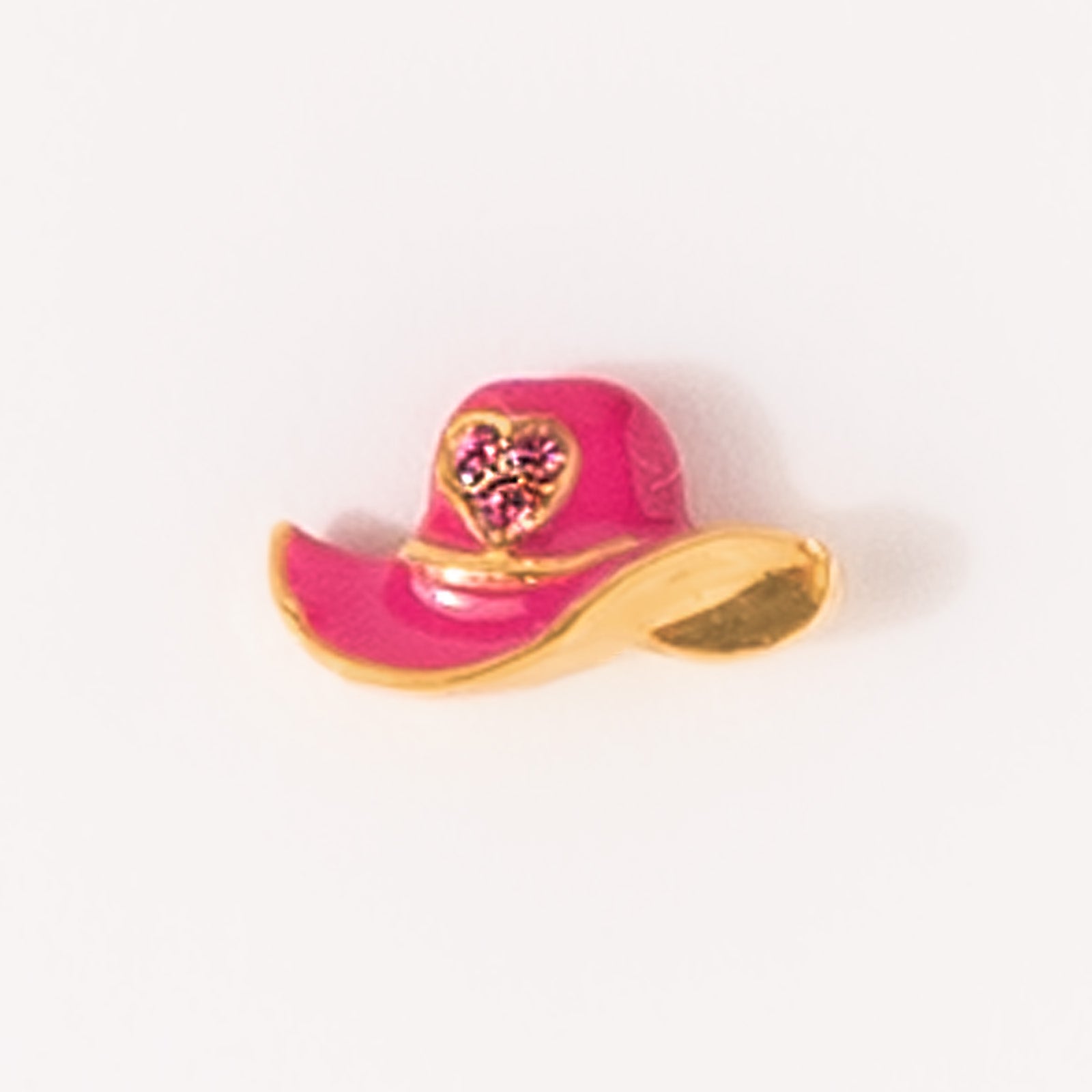 Cowgirl Western Charms: Living Memory Locket Floating Charms-Hat