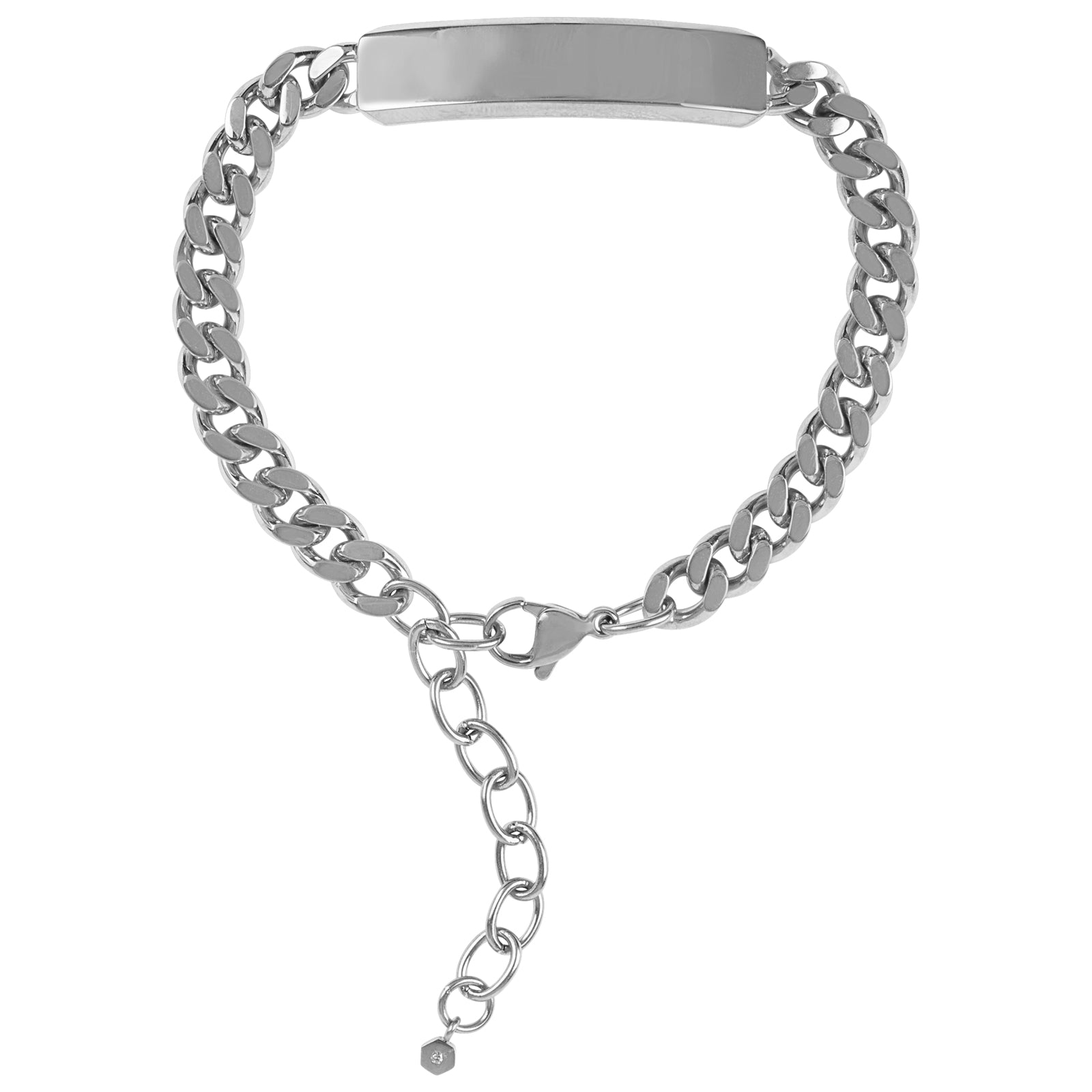 Inscriptions ID Bar Bracelet - Think Goodness
