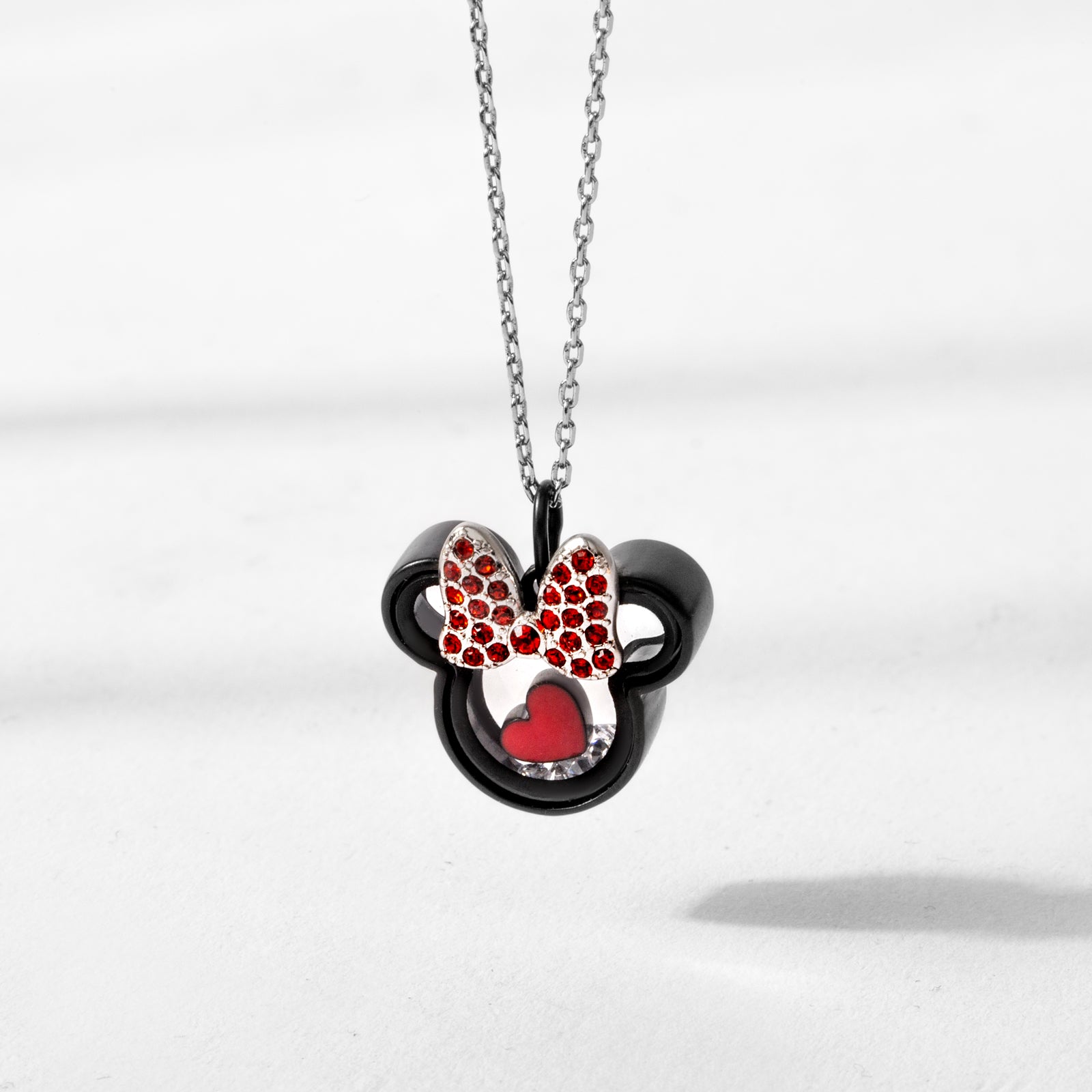 Cheapest Origami Owl heart Disney themed locket Mickey Minnie