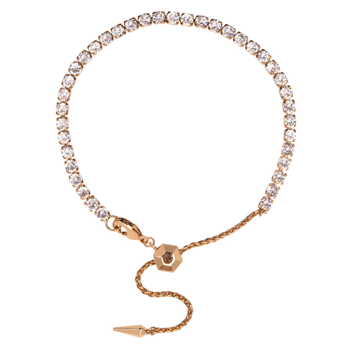 Classic Crystal Bolo Tennis Bracelet – Think Goodness